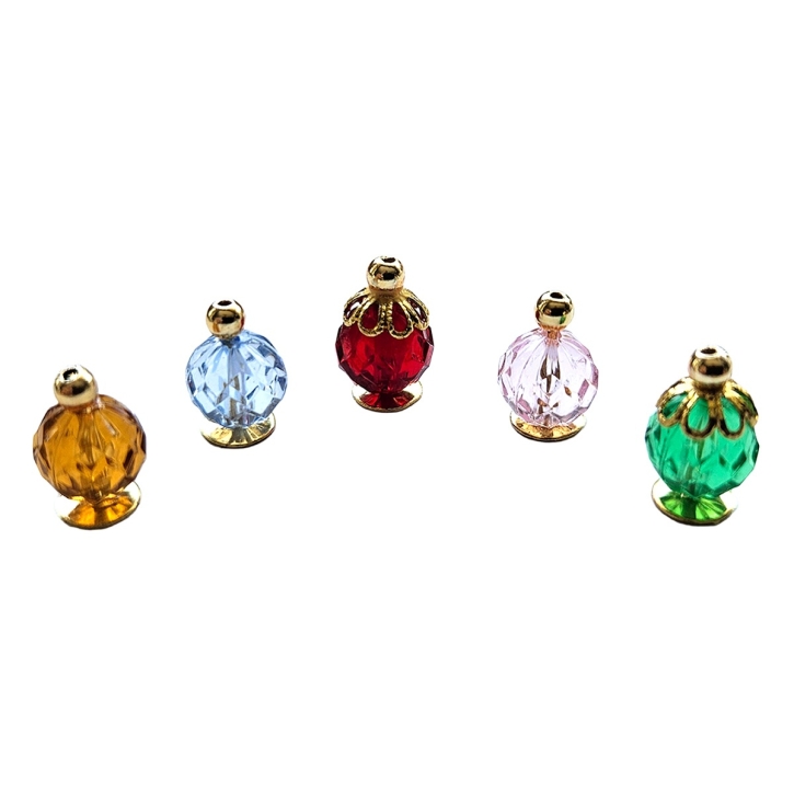 Perfume flacon, 5 pieces